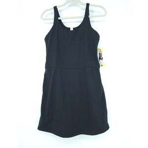 ELLE Sports Women Dress Built-in Shorts Romper Athletic Stretch Tennis Goals SM